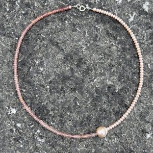 Strawberry Quartz & Pink Pearl