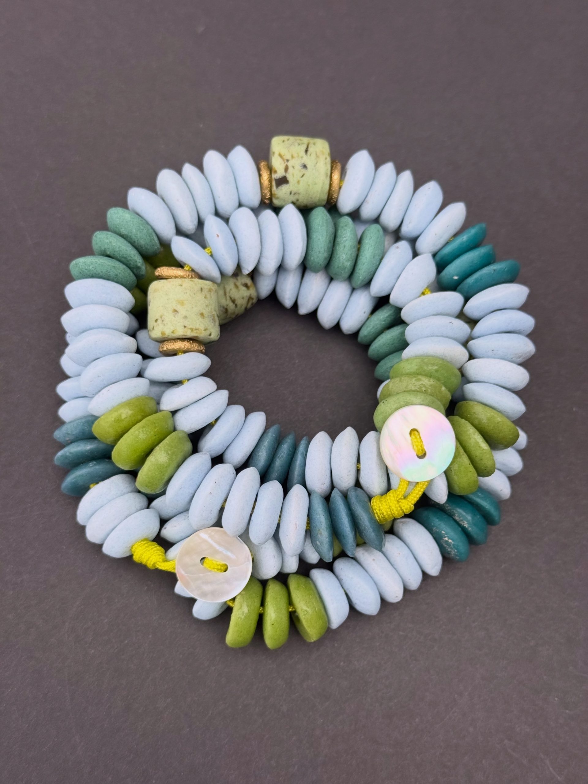 Ashanti Glass Beads 18” - Image 2
